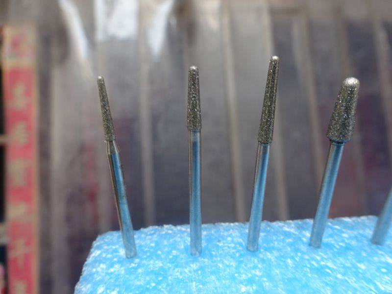 硬質合金旋銼鎢鋼銑刀雕刻金屬打磨頭合金銑刀鎢鋼磨頭2.35mm柄徑