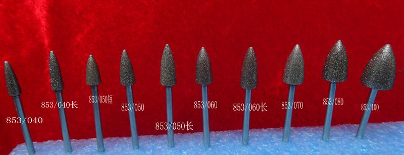 硬質合金旋銼鎢鋼銑刀雕刻金屬打磨頭合金銑刀鎢鋼磨頭2.35mm柄徑